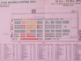 Exhibition site layout chart