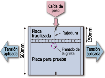 Figure 9: Schematic drawing of Duplex ESSO test