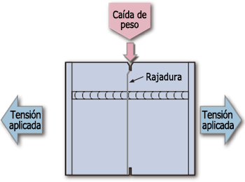 Figure 9: Schematic drawing of Duplex ESSO test