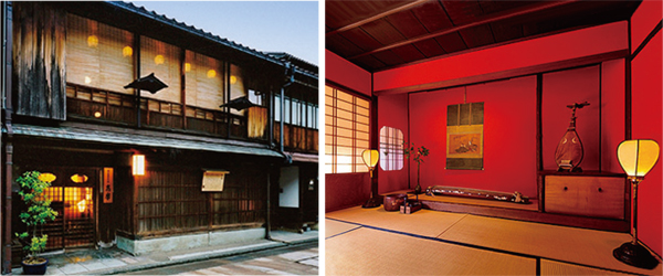 Casa de té Shima, importante propiedad cultural nacional del distrito de las casas de té del este