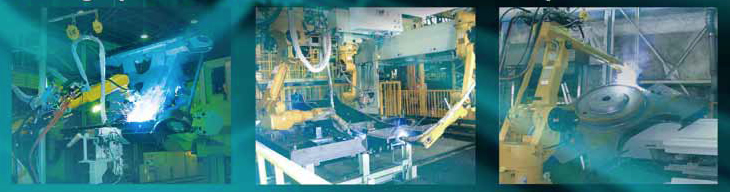 Typical Applications of ARCMAN™ Robot Welding Systems for Construction Machinery