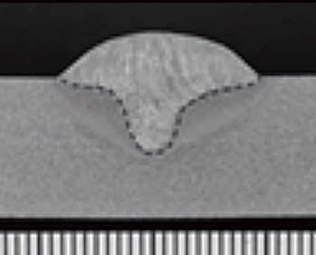 Penetration shape by Ar-CO2 mixed gas (Reference)