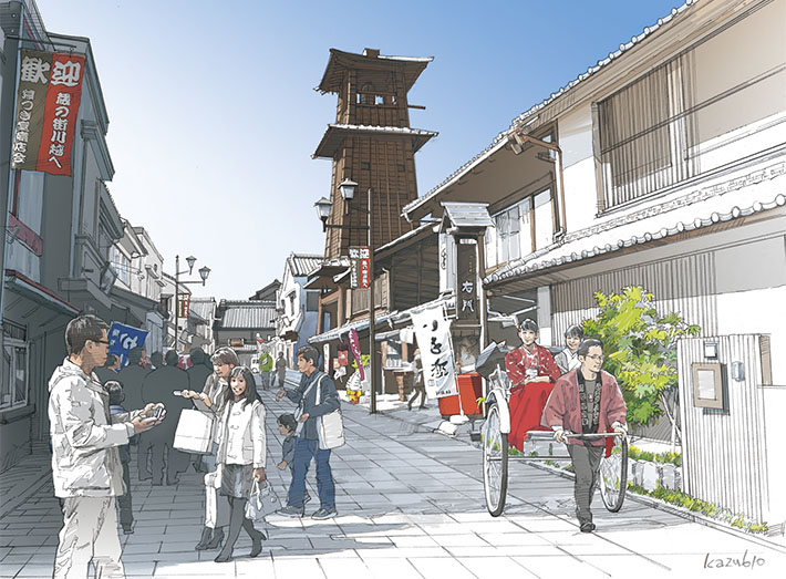 Promenade of Kura style - Kawagoe City