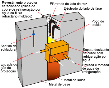 Figure 6: Schematic of the tandem-electrode SEGARC™ process with the root-side FCW and the face-side FCW.