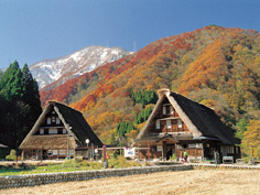 Aldeia de Suganuma no inverno