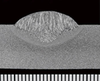 Penetration shape by conventional process