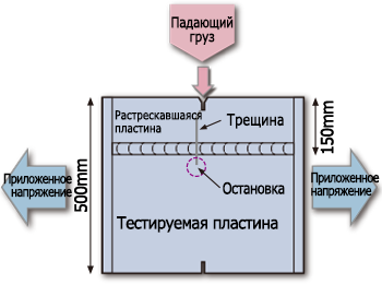 Figure 9: Schematic drawing of Duplex ESSO test